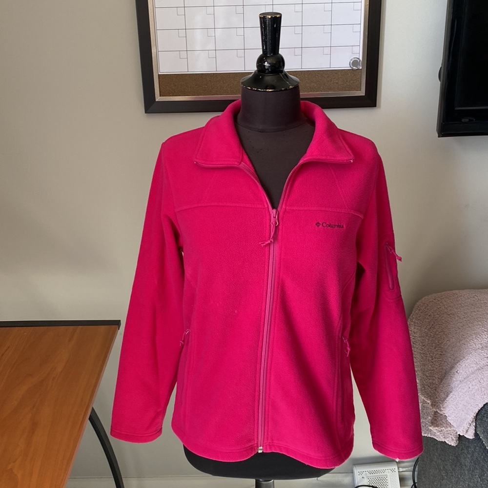 Columbia Hot Pink Fleece Jacket
